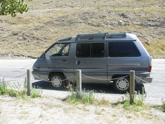 Unser Auto fuhr trotz der langen Strecke immer noch!