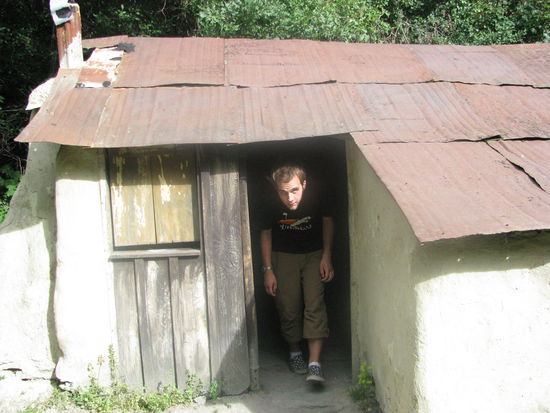 Die Häuser waren ziemlich klein.