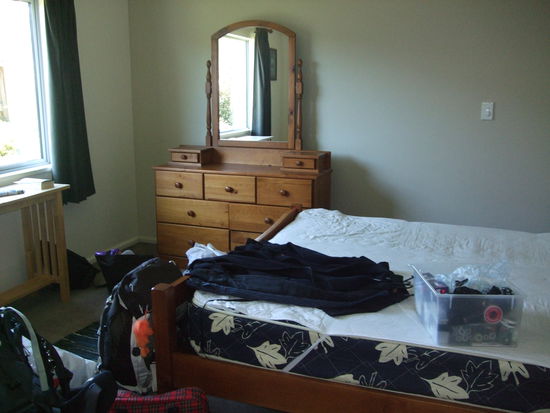 Unser neues Zimmer bei Nikki.