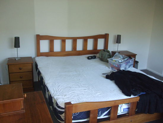 Und einem schön großen Bett! 