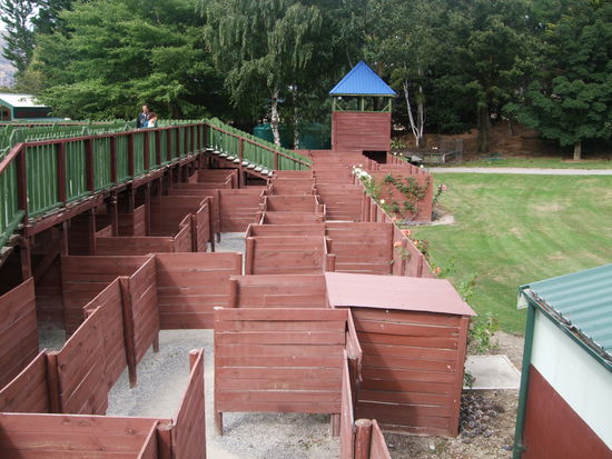 Das große Labyrinth.