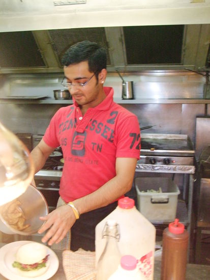 Aman, einer der Köche.