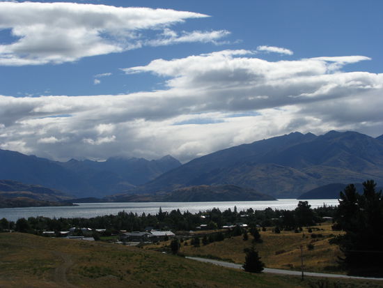 Und im Hintergrund das Lake Wanaka.