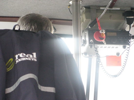 Unser Skipper mit seinem Elmo 