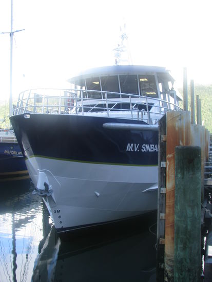 Unser Schiff für heute.