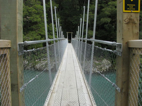 Ja nicht runtersehen....