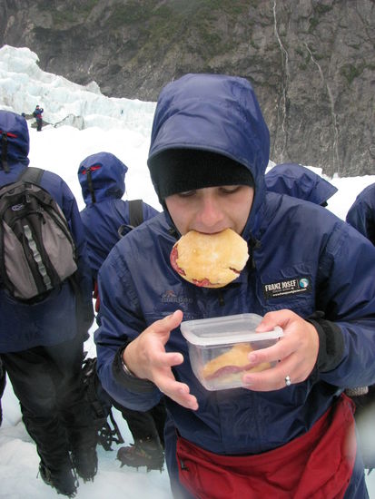 Zwischenstop zum Essen.