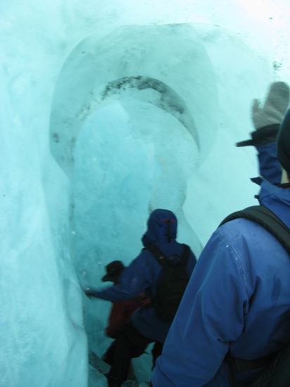 Auch dort ging es rein.