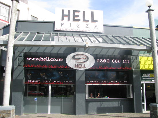 Und wieder einmal Hell Pizza.