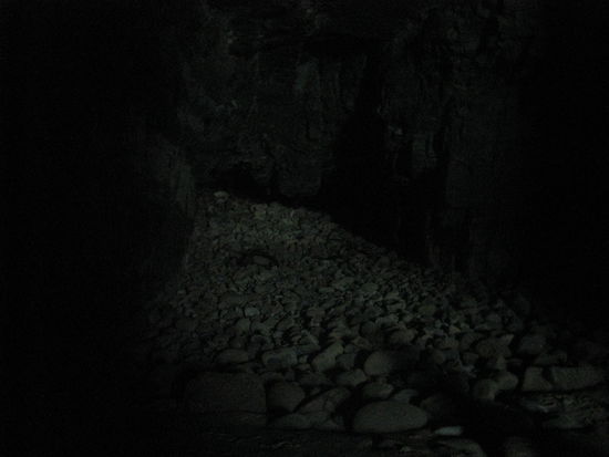 In der Höhle nahm die Kamerea-Qualität ab.
