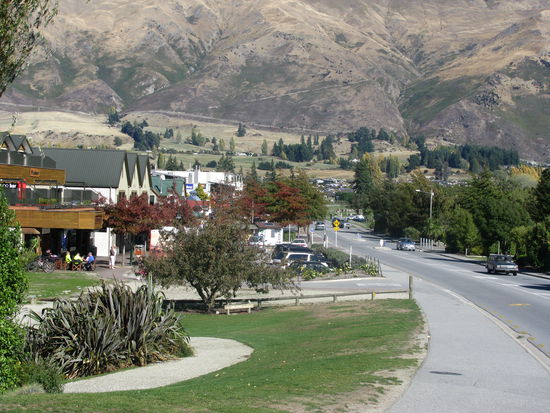 Die Ardmore Street in Wanaka.
