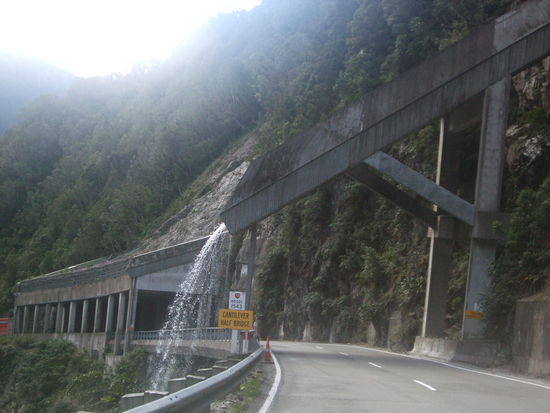 Ein umgeleiteter Wasserfall...