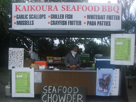 Dort hatte Laura ihre Jakobsmuscheln her.