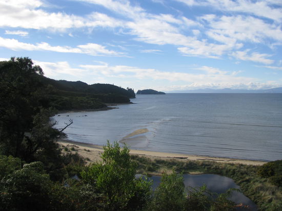 Die Aussichten auf die Strände waren atemberaubend.