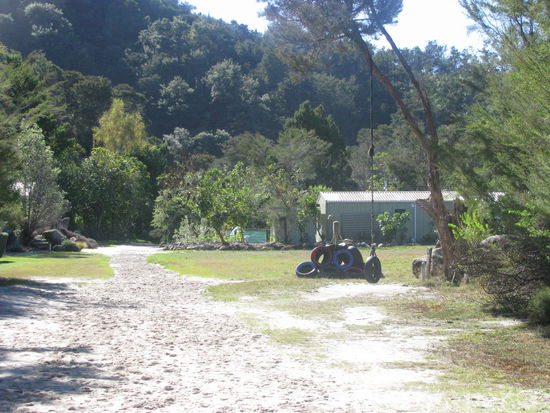 Ein Dorf "mitten" im Nationalpark.