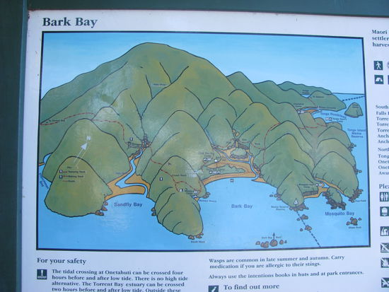 Endlich in der Bark Bay.