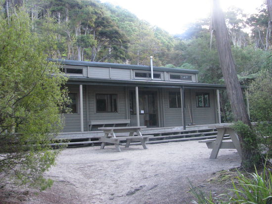 Dies war unsere Hütte!