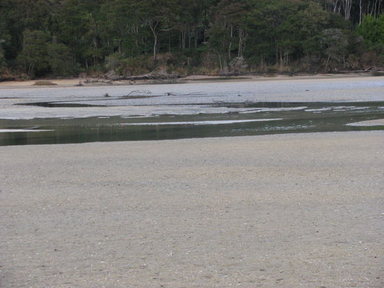 Dort mussten wir durch.