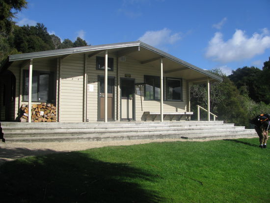 Ziel erreicht. Unsere Hütte.