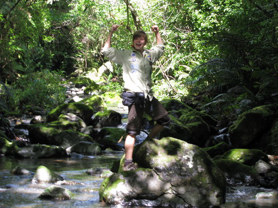 In den Fußstapfen von Ed Hillary.