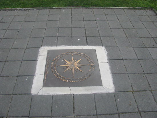 Das Zentrum des Steinkreises.