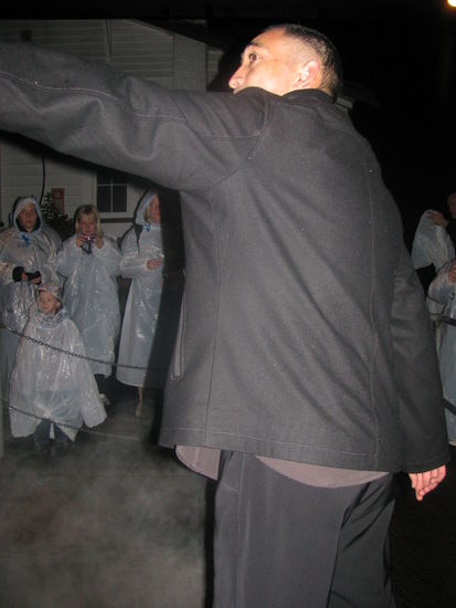 Unser Führer für den Abend.