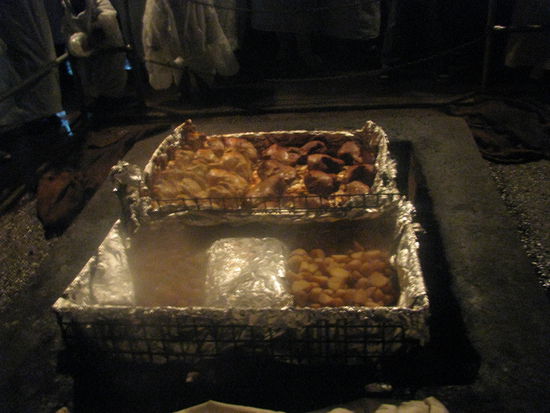 Hähnchen, Lamm, Kumara und Kartoffel!