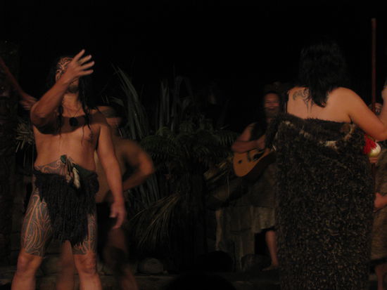 Der Stammeshäuptling.