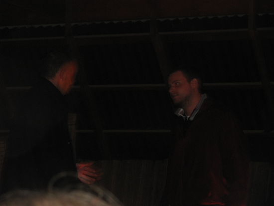 Unser Chief Jason bekommt Anweisungen von unserem Führer.