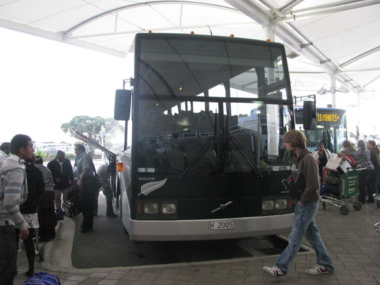 Endlich wieder am Flughafen.