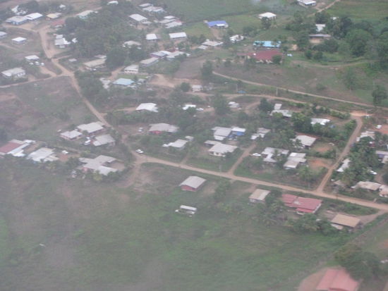 Keine geteerten Straßen hier.