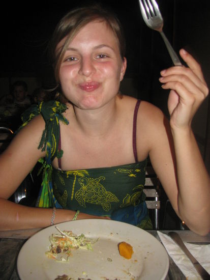 Ja es schmeckte uns!