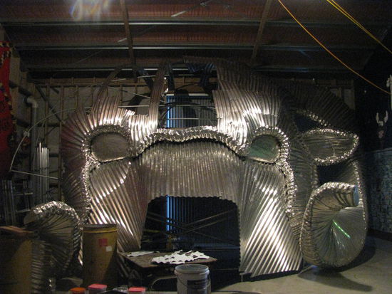 Stevens Arbeit am Schafskopf.