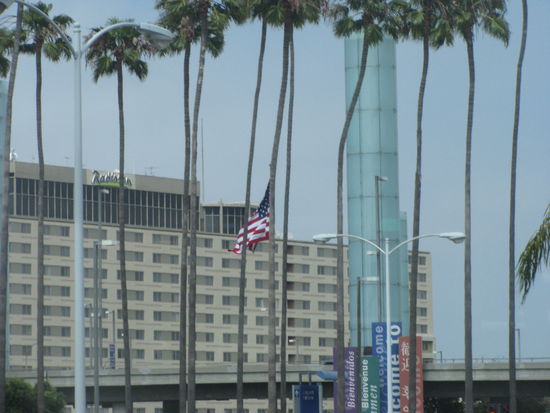 Noch Independence Day Stimmung, welcher einen Tag vorher war.