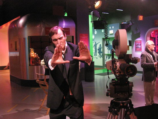 Quentin Tarantino, der gerade....