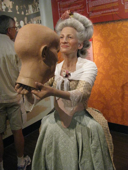 Madame Tussaud selbst.