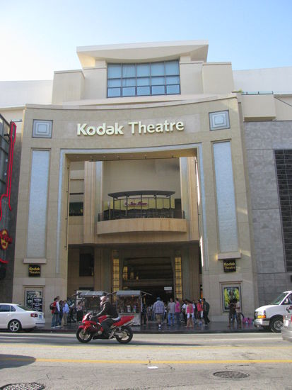 Hier werden die Oscars überreicht.