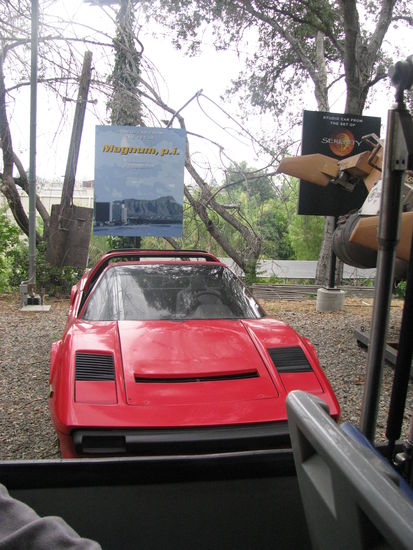 Der Ferrari von Magnum, welcher eigentlich ein VW ist.