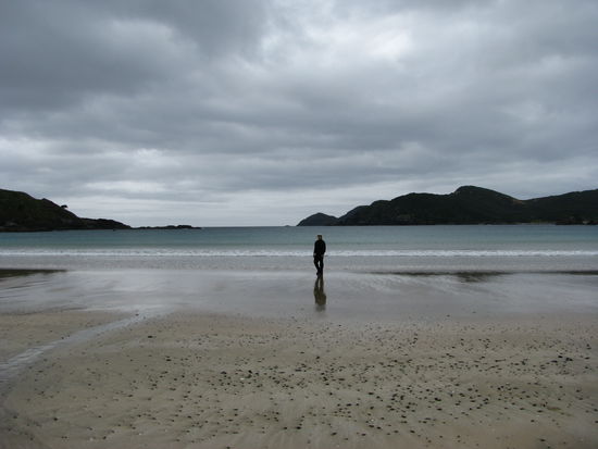 Eigentlich noch ein ziemlich grosser Strand.