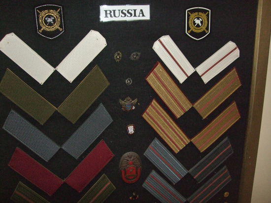 Russische Abzeichen.