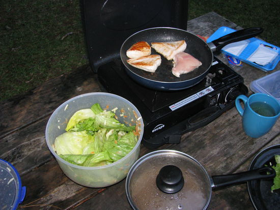Unser leckeres Abendessen!