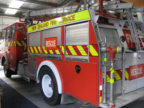 Die neueren Fire Trucks.