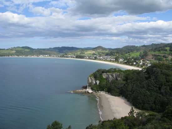 Der Blick auf die Cathedral Coast.
