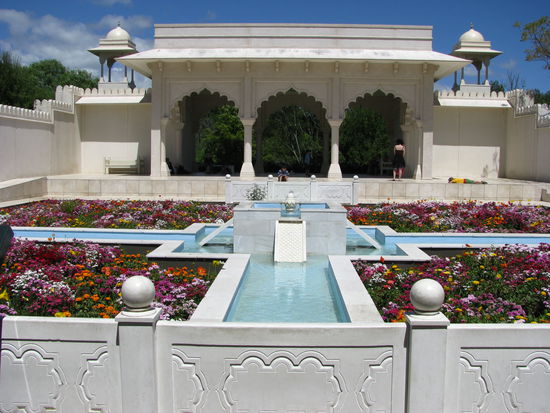 Der italienische Garten.