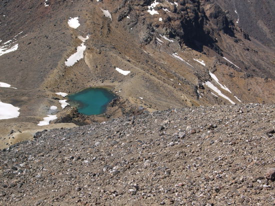 Eines der Emerald Lakes.