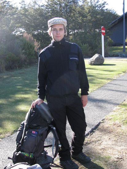 Bevor wir abgeholt wurden.