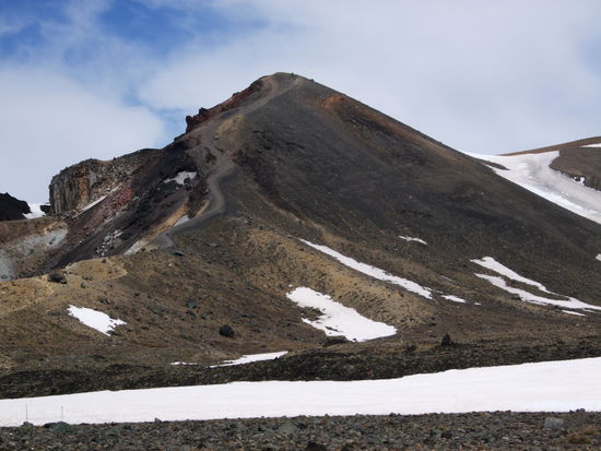 Da mussten wir am Vortag hoch und runter.