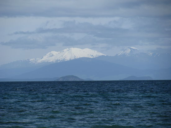 Unser Ausblick beim Mittagessen. 