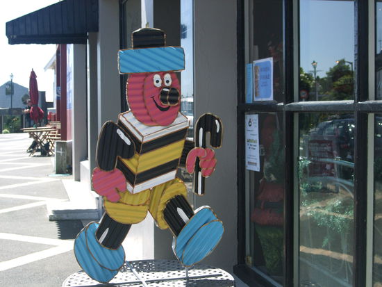 Vor'm Suessigkeiten laden.