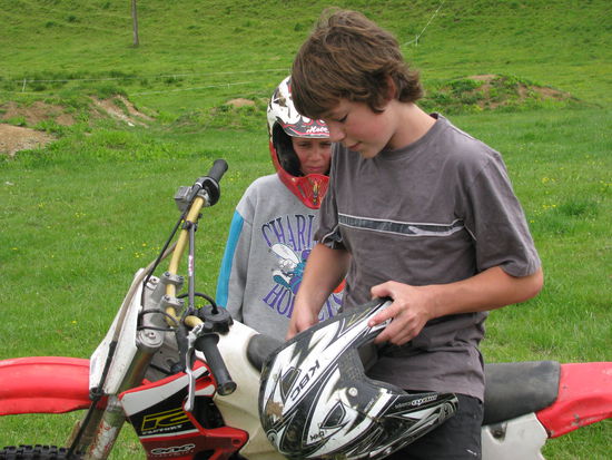 Jarred, Stevens jüngster Sohn.